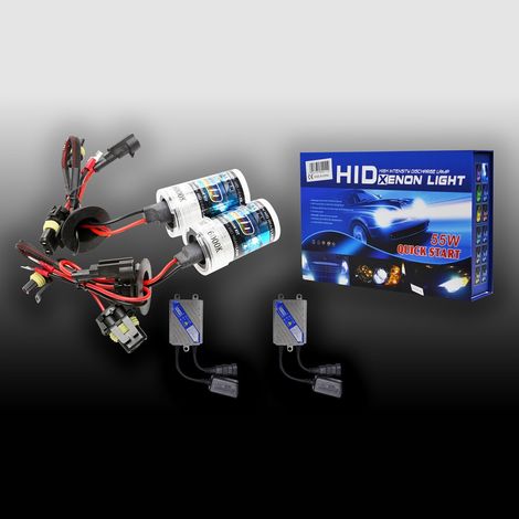 TRADE SHOP - Kit Xenon H1 Slim 55w Lampada Fari Luci Digitale Ballast 6000k Maxtech Kit-55w-h1 -
