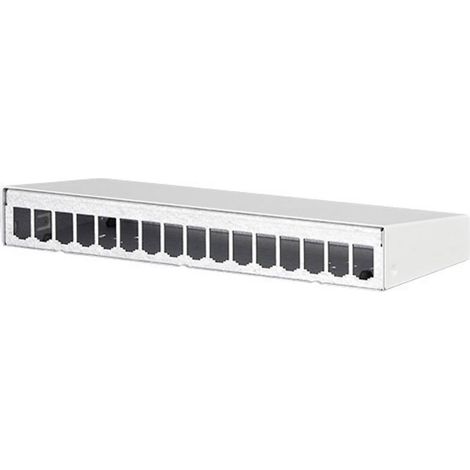 Metz Connect 130861-1602-E 16 ports Panneau de brassage 483 mm (19") non équipé non équipé C178591 (1/2)