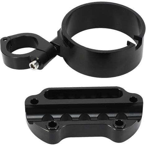 Cache de déportation du compteur de vitesse pour support d'instrument de moto Sportster 883 2004-2018, montage latéral (1/5)