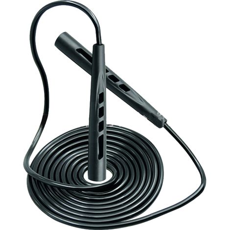 Corde à Sauter - Câble PVC Léger Sans Enchevêtrement - Pour Boxe Fitness Arts Martiaux - 2,80 M - 1 Pièce (1/5)
