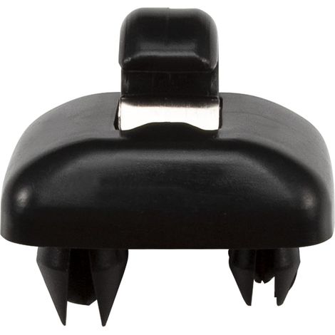 Clip Pare-Soleil Voiture - Compatible Audi A4L A3 Q5 A6L Q3 A5 - Fixation Crochet Antidérapant - Noir - 1 Pièce (1/5)