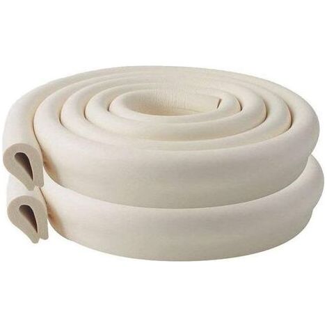 Protection D'Angles Et Rebords Pour Bébés, 2M 2 Set Protection Mousse Sécurité Rouleau De Mousse Antichoc Pour Bébé Sur Coins De Murs,Des Meubles,Bords De Table (1/5)