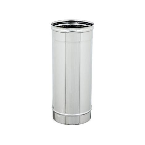 Tubo acciaio inox 250 x 500mm 5 decimi aisi 304 (1/2)