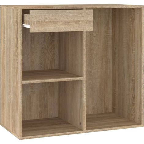 Armoire cosmétique Chêne Sonoma 80x40x75 Bois d'ingénierie (1/5)