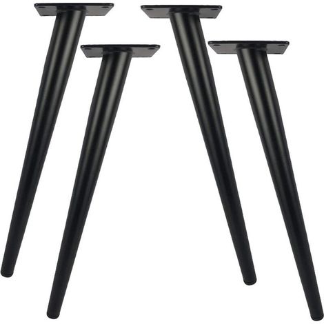 Poignée de porte coulissante, lot de 2 poignées de porte de grange, poignée de porte noire, poignées de porte intérieures et extérieures avec vis, pour cuisine, meubles, armoires, placards, portes (1/4)