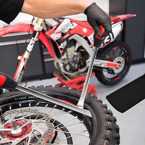 Reifenheber 3 Stück 30 cm Motorrad-Reifenwechsler Reifenheber Fahrrad-Reifenmontierer Fahrradwerkzeug Auto-Reifenwechsler Felgen Reifen Robust (1/4)