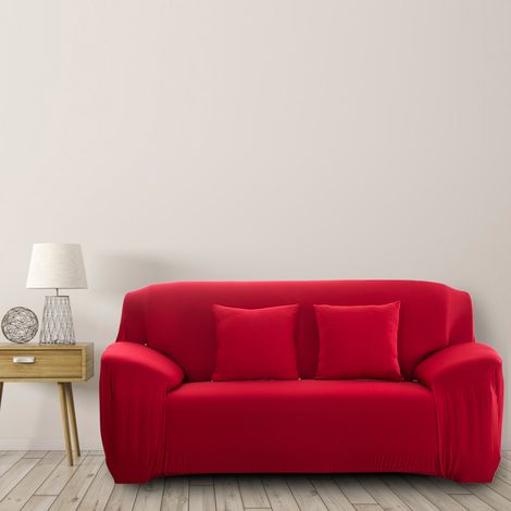 Housse de canapé imperméable, élastique et anti-poussière, protection pour coussins (pour causeuse) (1/5)