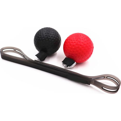 Box-Reflexball, tragbarer Boxball mit Kopfband (1/5)
