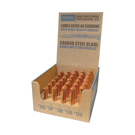 ESPOSITORE COLTELLI SERRAMANICO VRN OPINEL - CF=PZ 30- 1 confezioni