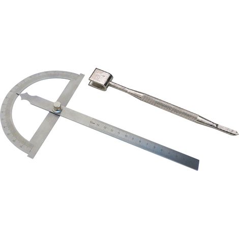 Kit Coupe Carreaux : Pointe + Rapporteur Ref 180178 (1/3)