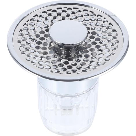 Filtre de vidange, laiton, bouton-poussoir, anti-obstruction (1/5)