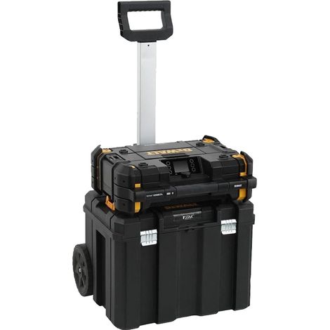 Dewalt 18v Tstak DAB Digital Radio Bluetooth USB + DWST83347-1 Storage Trolley (1/5)