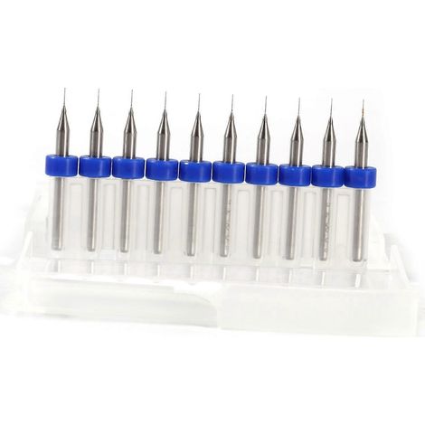 Hartmetall-Mikrobohrer für Leiterplatten (0,2 mm) (1/4)