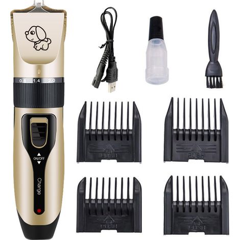 Tondeuse électrique pour poils d'animaux, coupe-ongles, ciseaux, petite tête de couteau basique-AquaForge (1/5)