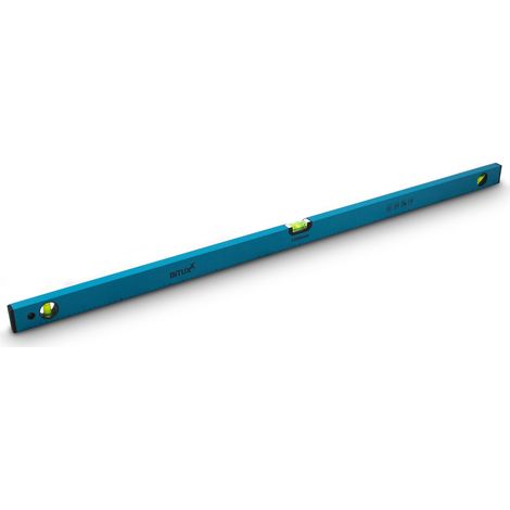Bituxx Wasserwaage magnetisch Magnetwasserwaage Wasserwage Richtwaage Messwaage Bauwaage 3 Libellen Aluminium 120cm (1/5)