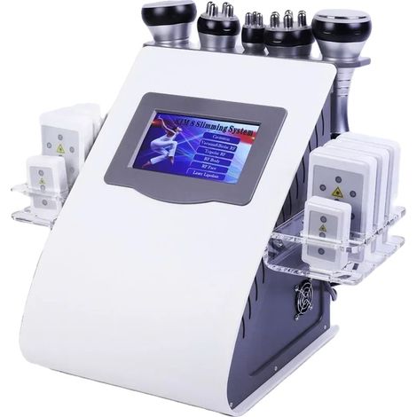 Máquina ultrasónica para el contorno corporal, el rejuvenecimiento de la piel y la reducción de grasa. (1/2)