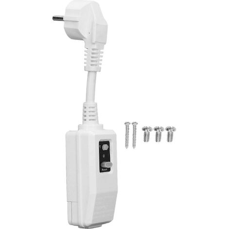 Fehlerstromschutzstecker, Verdrahtungstyp 16A, Fehlerstromschutz-Steckdosenadapter für Klimaanlage 100‑