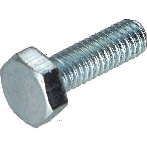 Vis métaux Tête hexagonale TH M5X14 Classe 8.8 Acier zingué