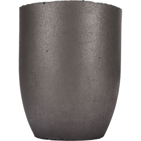 Creusets en carbure de silicium et graphite pour fonderie, pour la fusion, le moulage et le raffinage de l'aluminium, de l'or, de l'argent, du cuivre, du fer et du zinc. Neufs, lot de 5. (1/5)