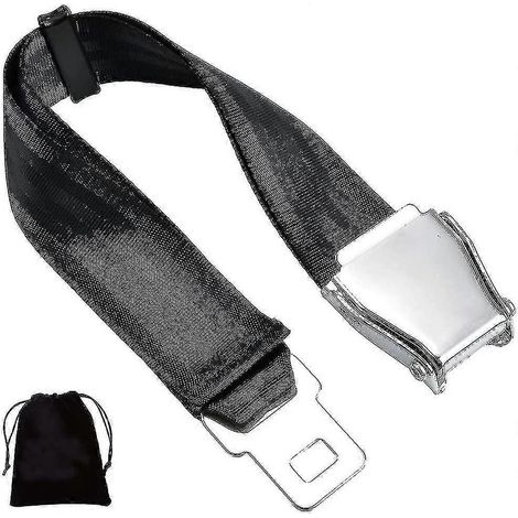Rallonge de ceinture pour avion certifiée E4, réglable de 15,2 cm à 81,3 cm (1/5)