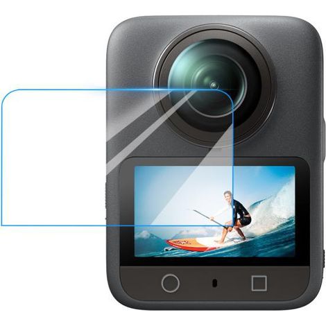 PULUZ tempered glass screen protector for DJI Osmo 360 panoramic camera (Color) (1/4)