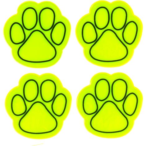 Autocollants réfléchissants fluorescents d'avertissement pour les pieds des enfants amio-03940 (1/2)