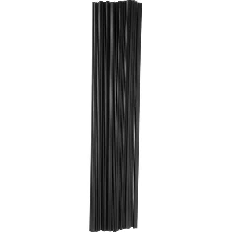 Pack of 30 10-Inch Plastic Welding Rods, 5 x 5 x 250 mm, Black (1/5)