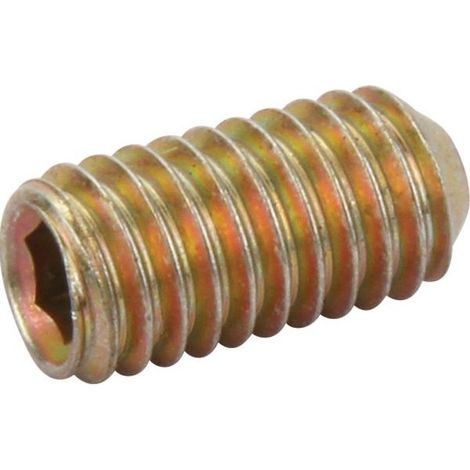 Vite di fermo conica con chiave a brugola M6x12 DIN914 DA153