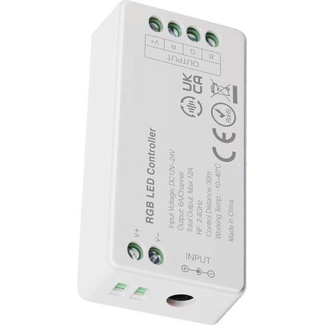 V-TAC VT-2431 Contrôleur gradateur sans fil par strisce led bande monocolore 12/24V sku 2911 (1/4)