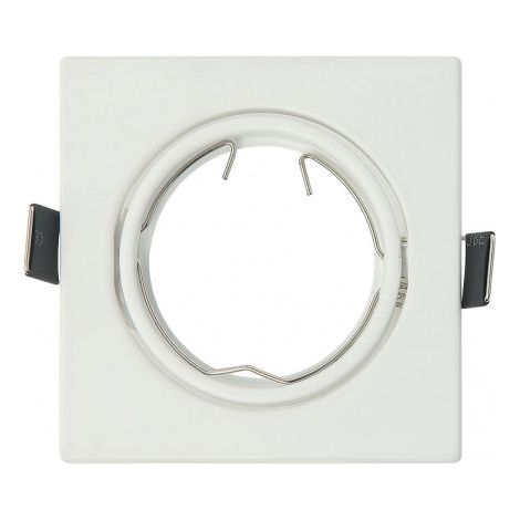 FAB 14428OC01  Orientare incassato. Magura 1xgu10 quadrato. Bianco 2,5x8,2x8,2 Cm Taglio 7 Portalampade Inclusi