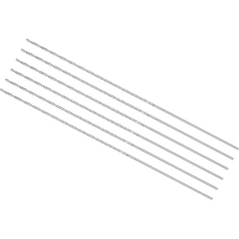 6-Pièces Extra Longue Torsion Perceuse Mèche pour Cuivre Métal (1/5)