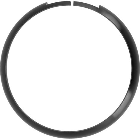 Anello di ricambio in lega di alluminio per telecomando chiave MINI R55 R56 R57 R58 R59 R60, colore nero (1/5)