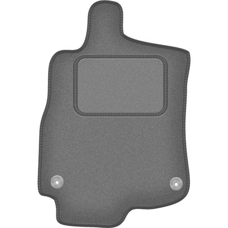Tapis de sol conducteur en velours pour : Renault Megane III cabriolet (2008-2015) graphite (1/5)