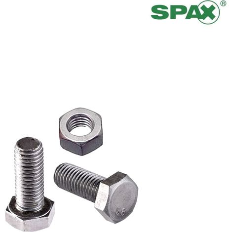 Paquete 10 Ud. Tornillo Hex+Tuerca DIN 933 M10x40 mm L