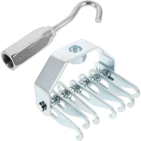 Outil de Débosselage 7 Griffes en Tôle Robuste 2 Pièces pour Carrosserie Automobile SUV et Camions Usage Professionnel Extraction Bosses Polyvalent (1/5)