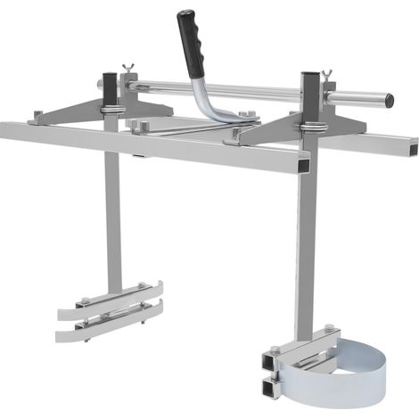 Moulin à Tronçonneuse Portable Rail Réglable Moulin à Scie à Chaîne de Tronçonneuse, Épaisseur de Coupe 1.27-33cm, adapté 35,5-60,96 cm Chain-scie (1/5)