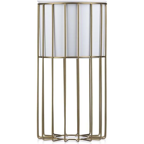 Supporto per fiori moderno 42 oro bianco LOFT