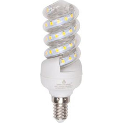 TRADE SHOP - Lampadina Led 9w E14 855 Lm Spirale Luce Calda 3000k Naturale 4000k Fredda 6500k - -Bianco Naturale -