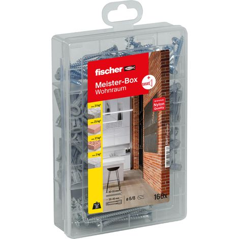 Fischer Dübel SX Meisterbox - 160 Stück Dübel (1/5)