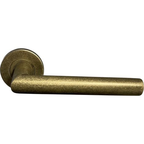 Par de asas de rosa de acero inoxidable "ANTIK GOLD" Sin rosetas de función