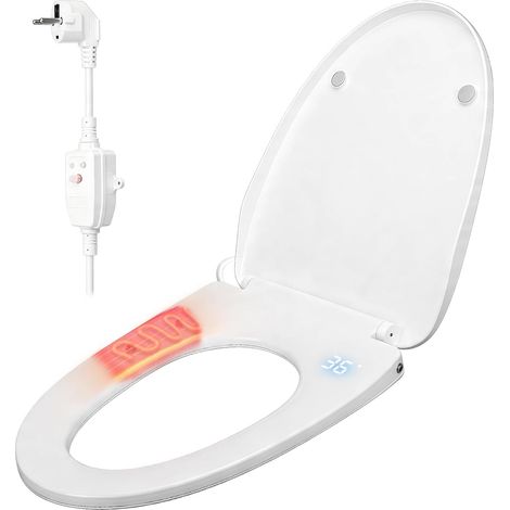 Abattant de WC chauffant 475x375 mm, 3 niveaux (1/5)