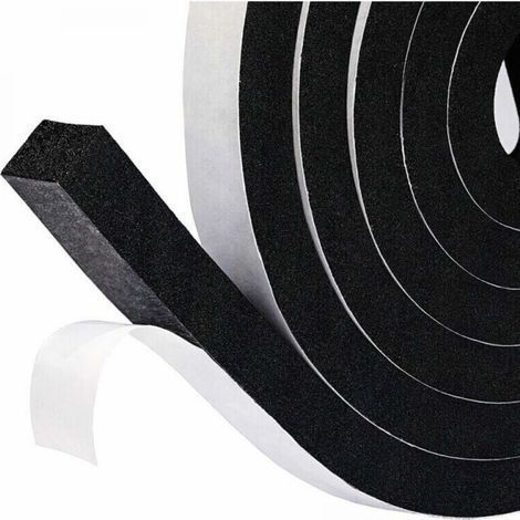 Viscous foam door and window seals, door bottom windbreak, anti-collision and sound-absorbing seals [2 meters 2 rolls] (1/5)