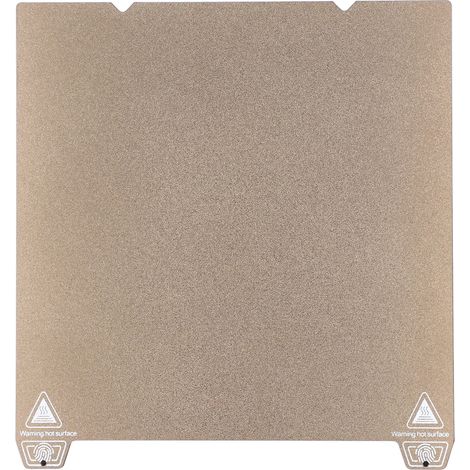 Plataforma de impresión de fibra de carbono PET de doble cara con revestimiento PEI, formato 235 x 235 mm, compatible con Ender 3, S1 y S1 Pro. (1/5)