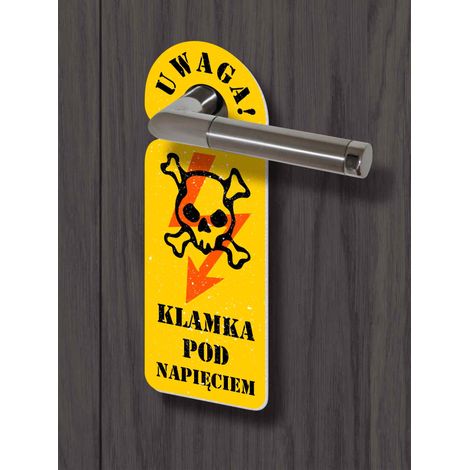 Pendentif pour poignée de porte - alimenté