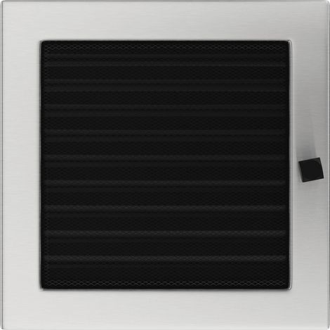Vent Cover 22x22 polished with blinds (1/4)