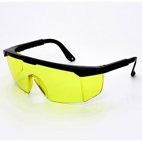 Lunettes de protection pour appareils d'épilation laser, laser jaune. -