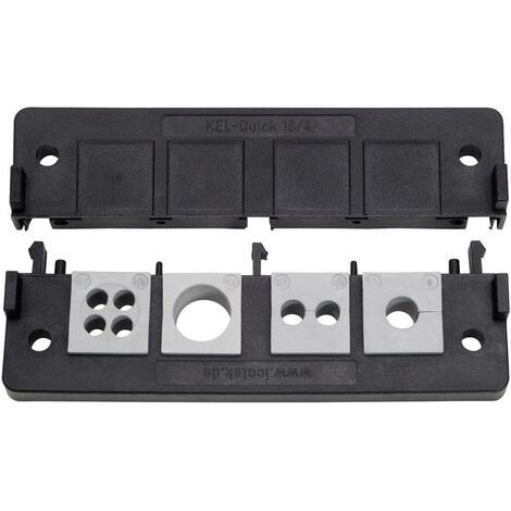 Barrette d'entrée de câble Icotek KEL-Quick 16/8 42418 Polyamide noir 1 pc(s) (1/2)