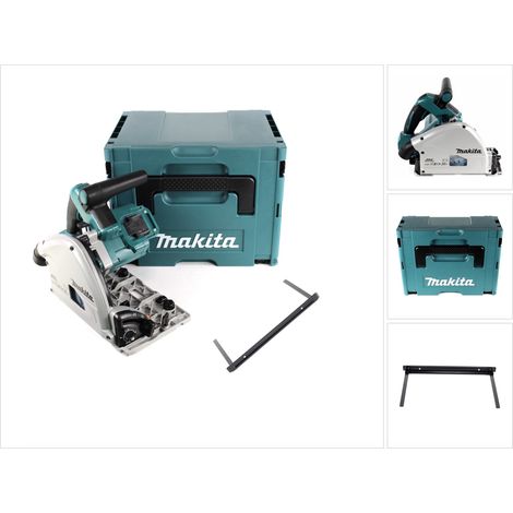 Sega a tuffo a batteria Makita DSP 600 ZJ 36V (2x 18V) senza spazzole + lama di taglio ( 165447-6 ) + Makpac - senza batteria, senza caricabatterie