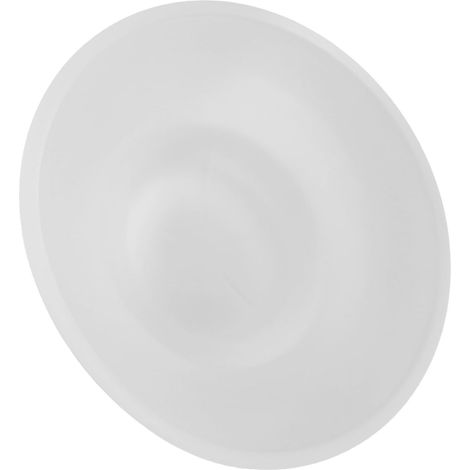 Porte-savon rond créatif en verre dépoli pour salle de bain et (1/5)