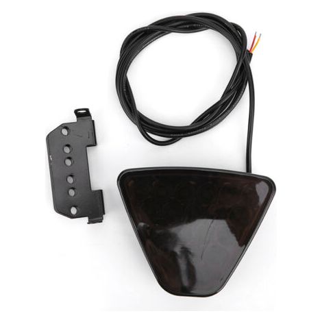 Fanale posteriore per auto 12V, 20 LED, indicatori di direzione, luce freno e retromarcia, adatto per moto, ATV, camion, SUV, nero (1/5)